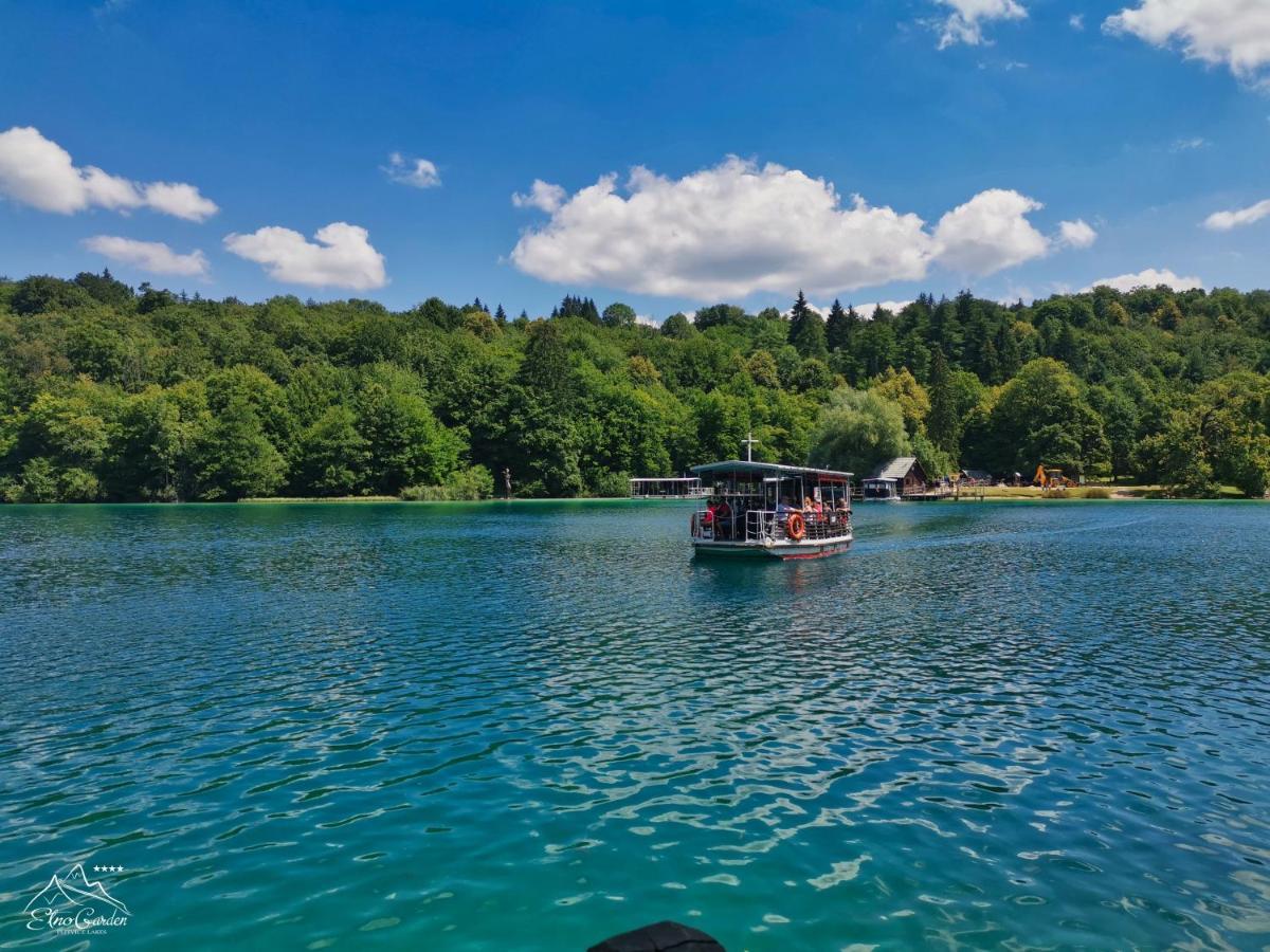 Отель Plitvice Luxury Etno Garden Плитвицкие озёра Экстерьер фото