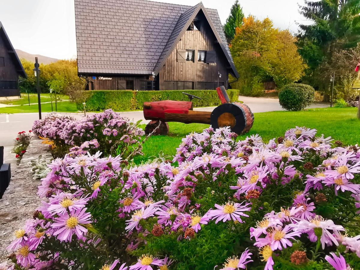 Отель Plitvice Luxury Etno Garden Плитвицкие озёра Экстерьер фото