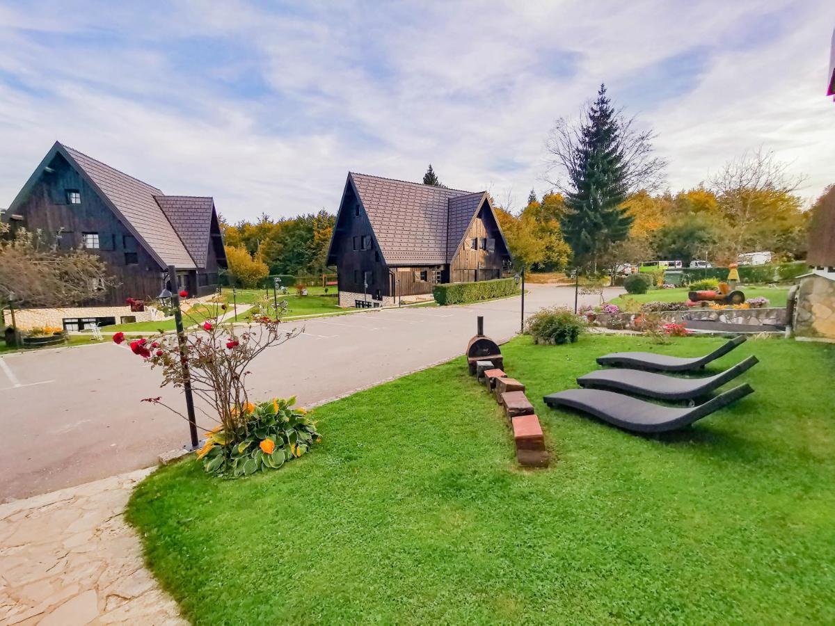 Отель Plitvice Luxury Etno Garden Плитвицкие озёра Экстерьер фото