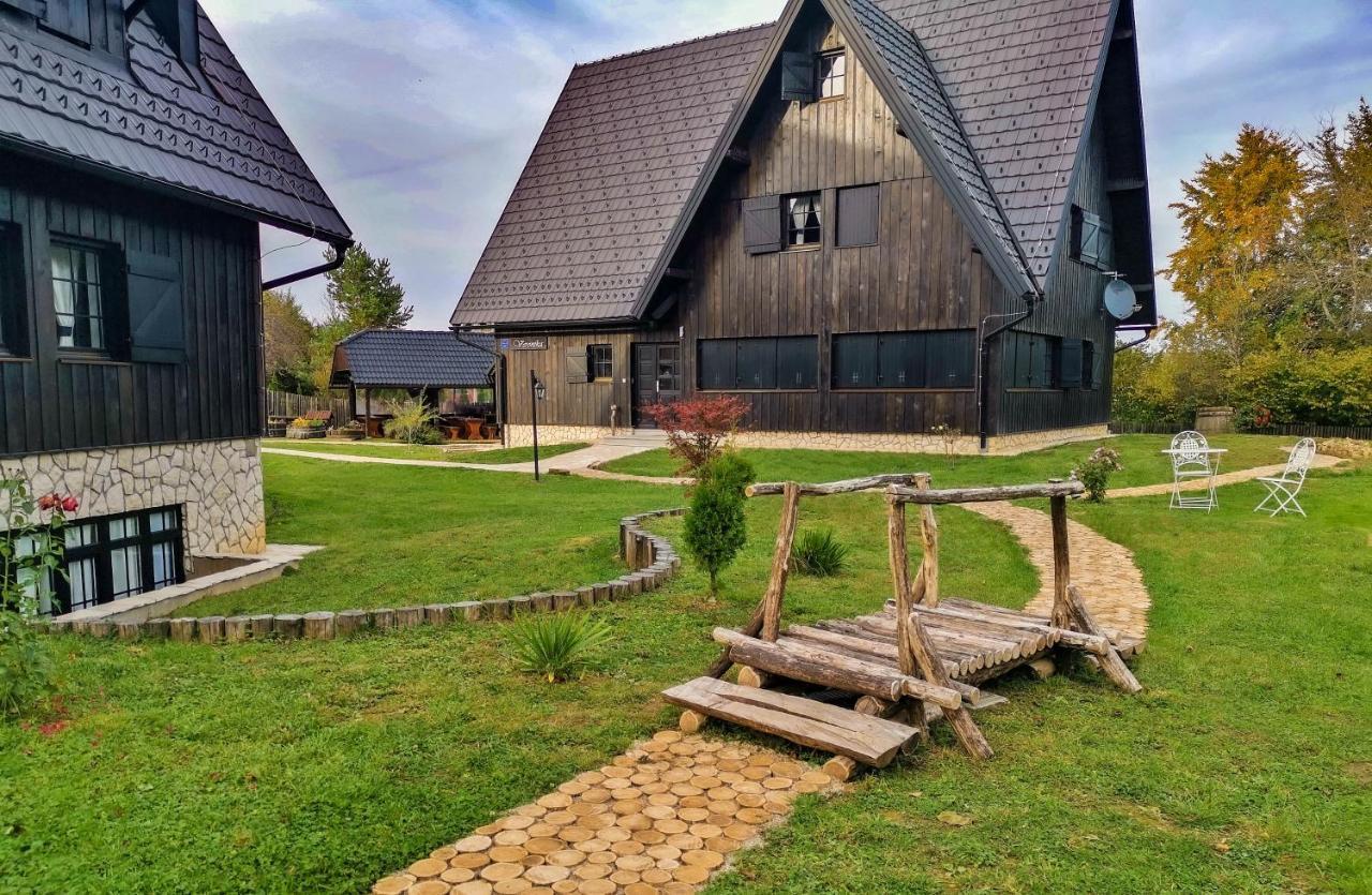Отель Plitvice Luxury Etno Garden Плитвицкие озёра Экстерьер фото