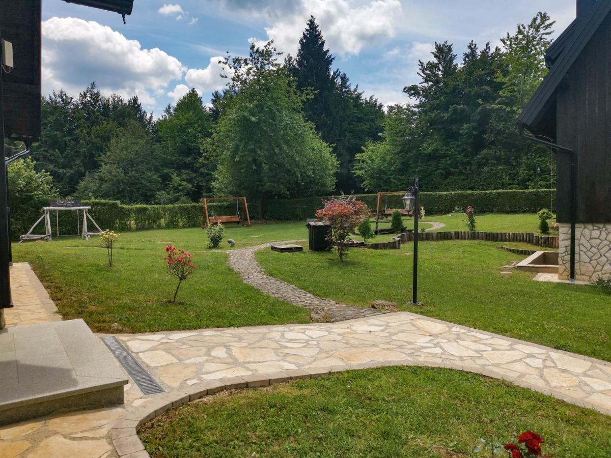 Отель Plitvice Luxury Etno Garden Плитвицкие озёра Экстерьер фото